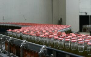 Dampfanlage in der Getränkeproduktion